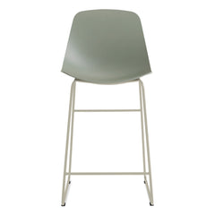 Clean Cut Counter Stool with Sled Leg