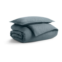 Blu Dot Stone Washed Linen Duvet Set