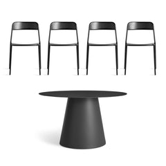 Circula + Trim Dining Set