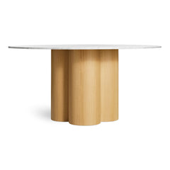4/4 Round Dining Table