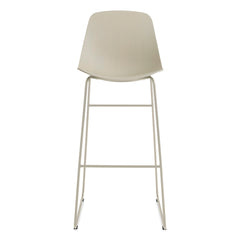 Clean Cut Barstool with Sled Leg