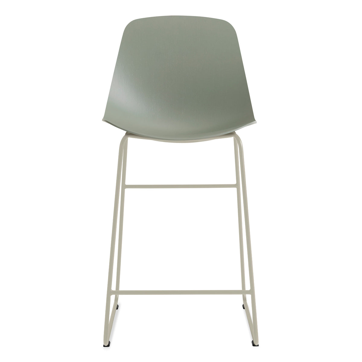 Clean Cut Counter Stool with Sled Leg