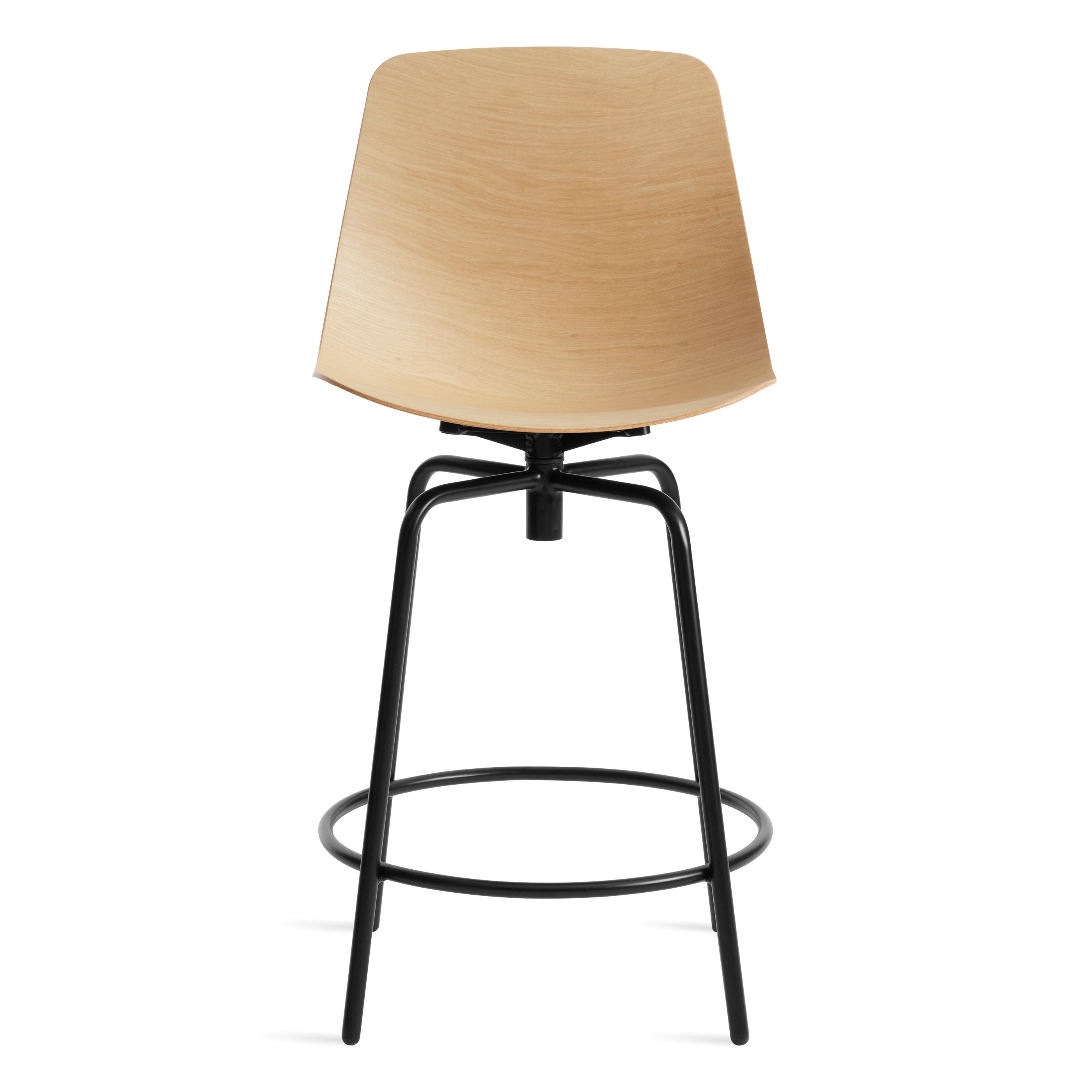 Clean Cut Swivel Stool
