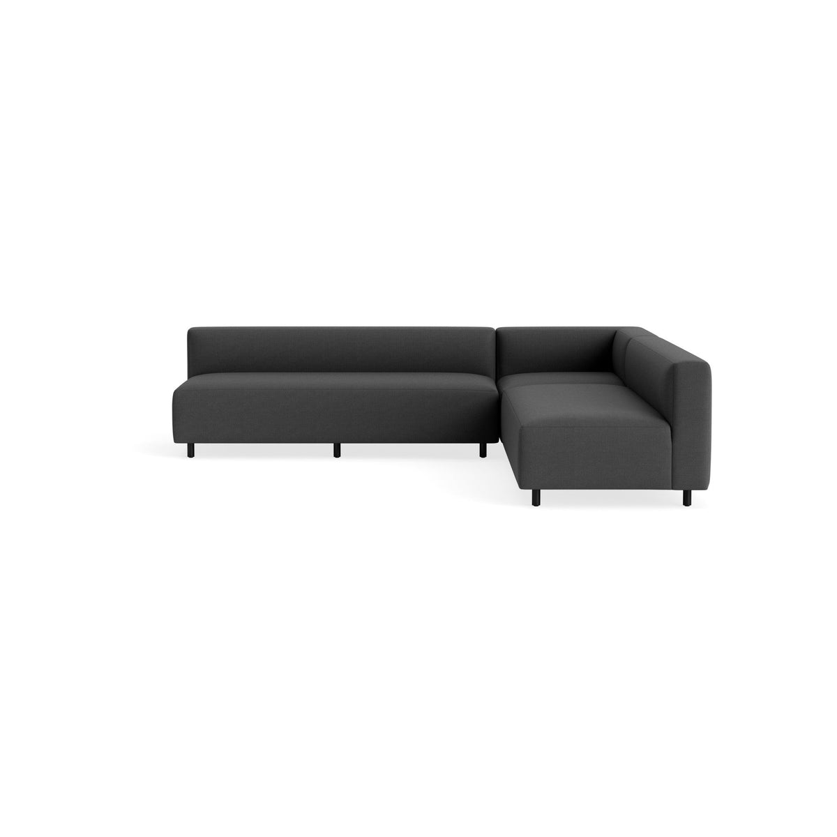 9 Yard Outdoor Armless L Sectional Sofa