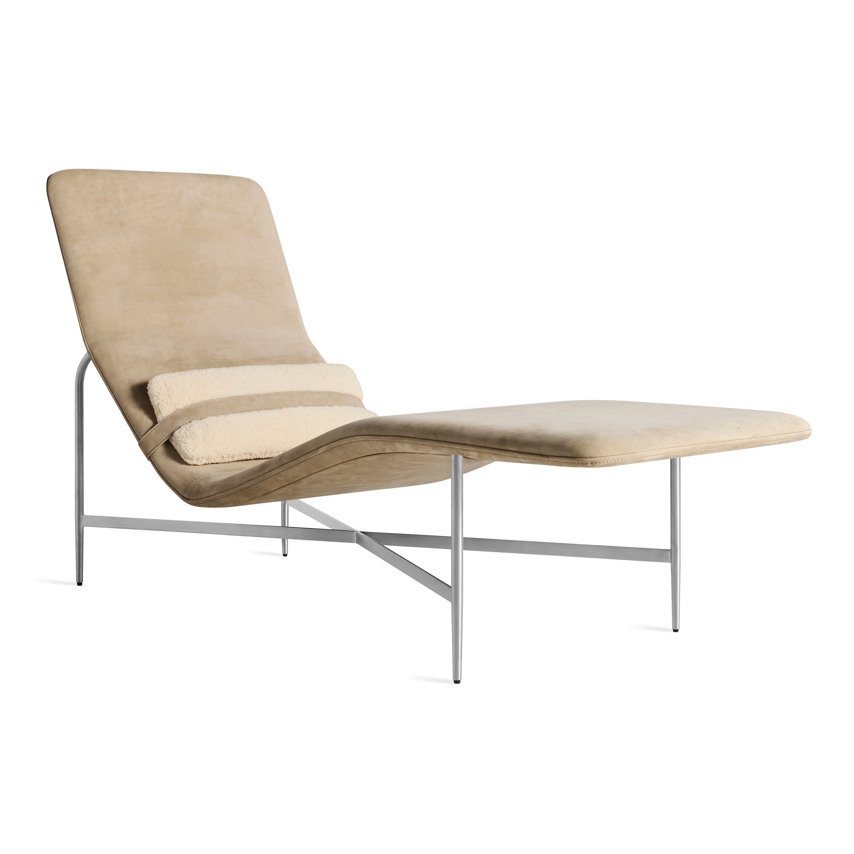 Deep Thoughts Leather Chaise