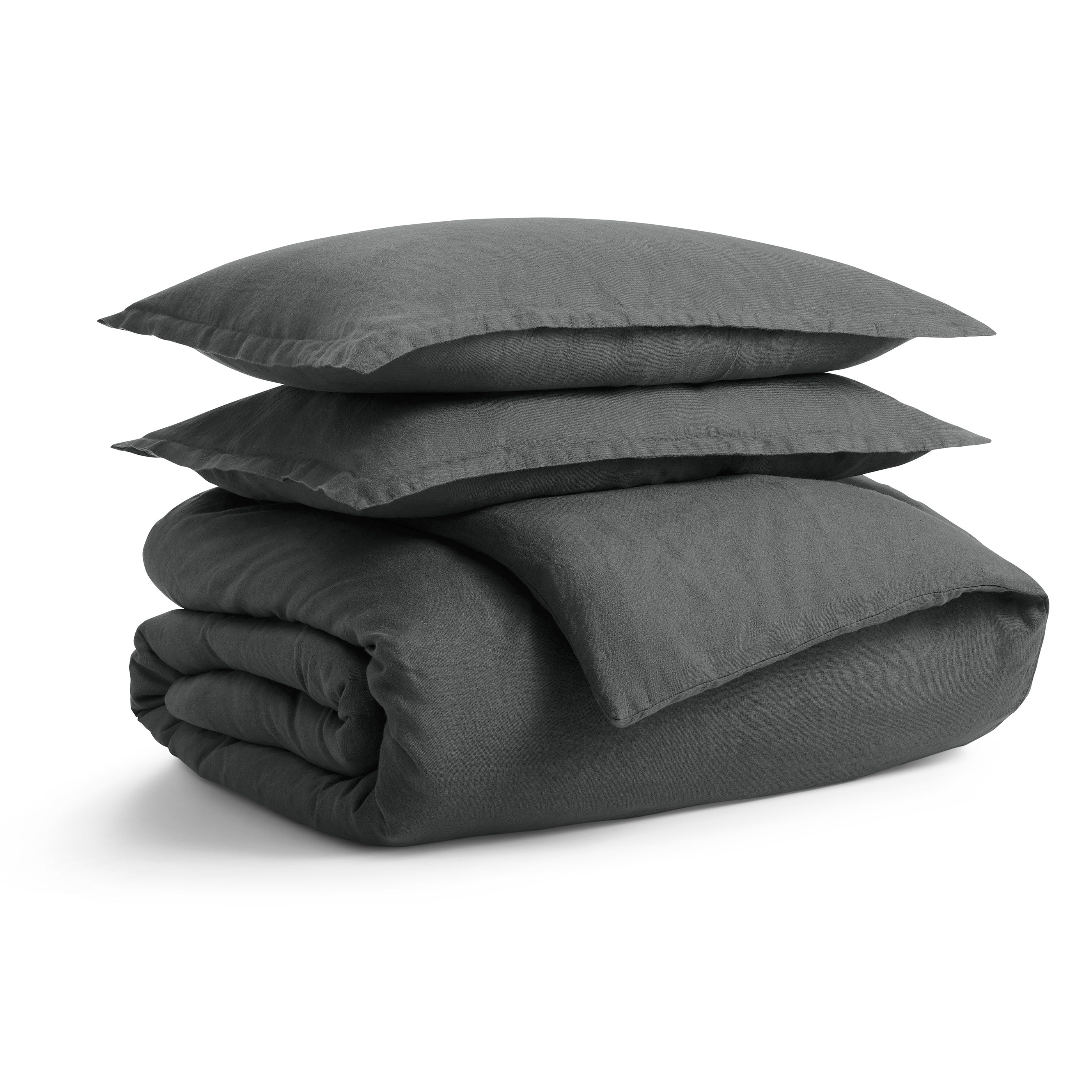 Blu Dot Stone Washed Linen Duvet Set
