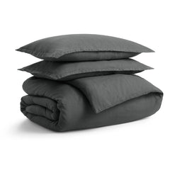 Blu Dot Stone Washed Linen Duvet Set