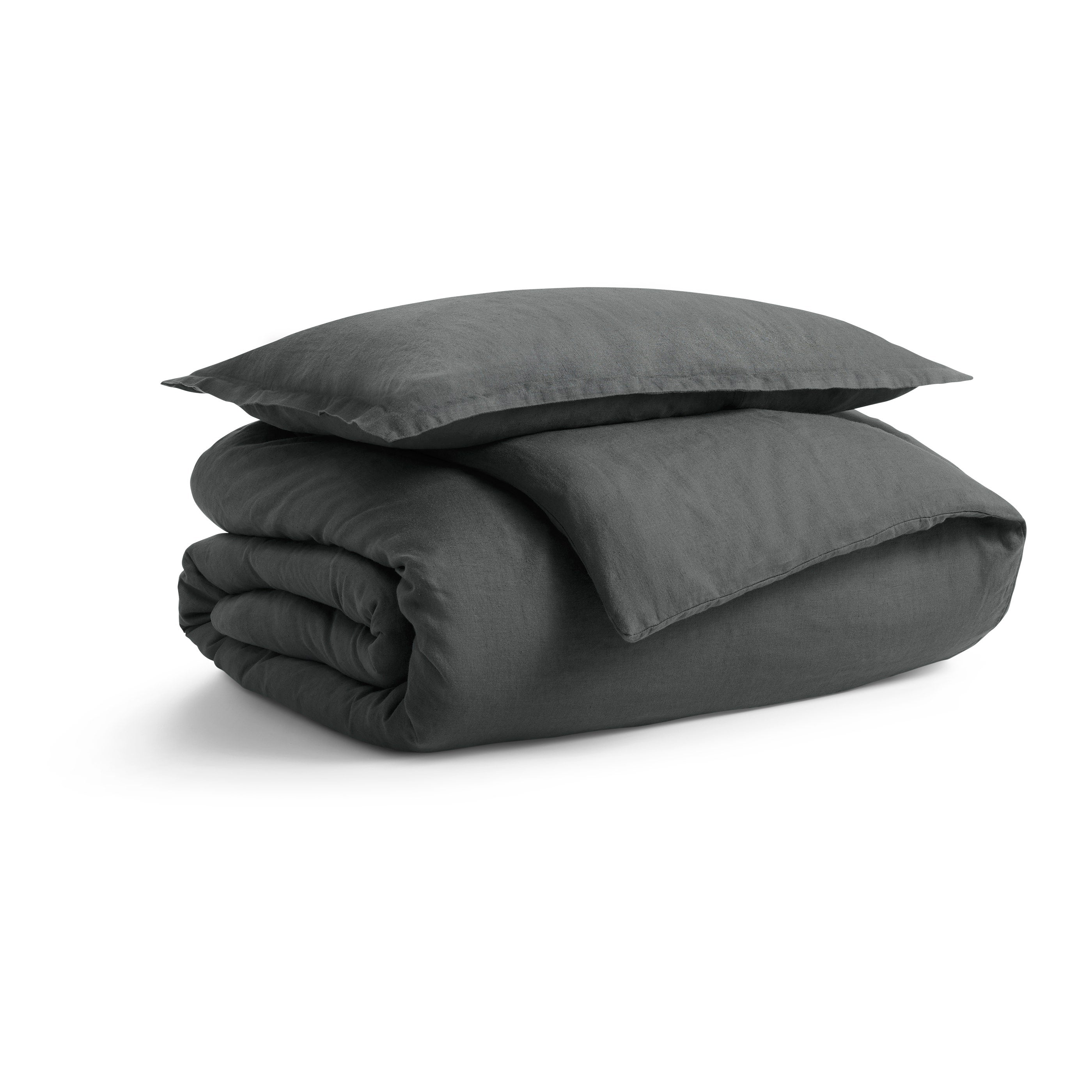 Blu Dot Stone Washed Linen Duvet Set