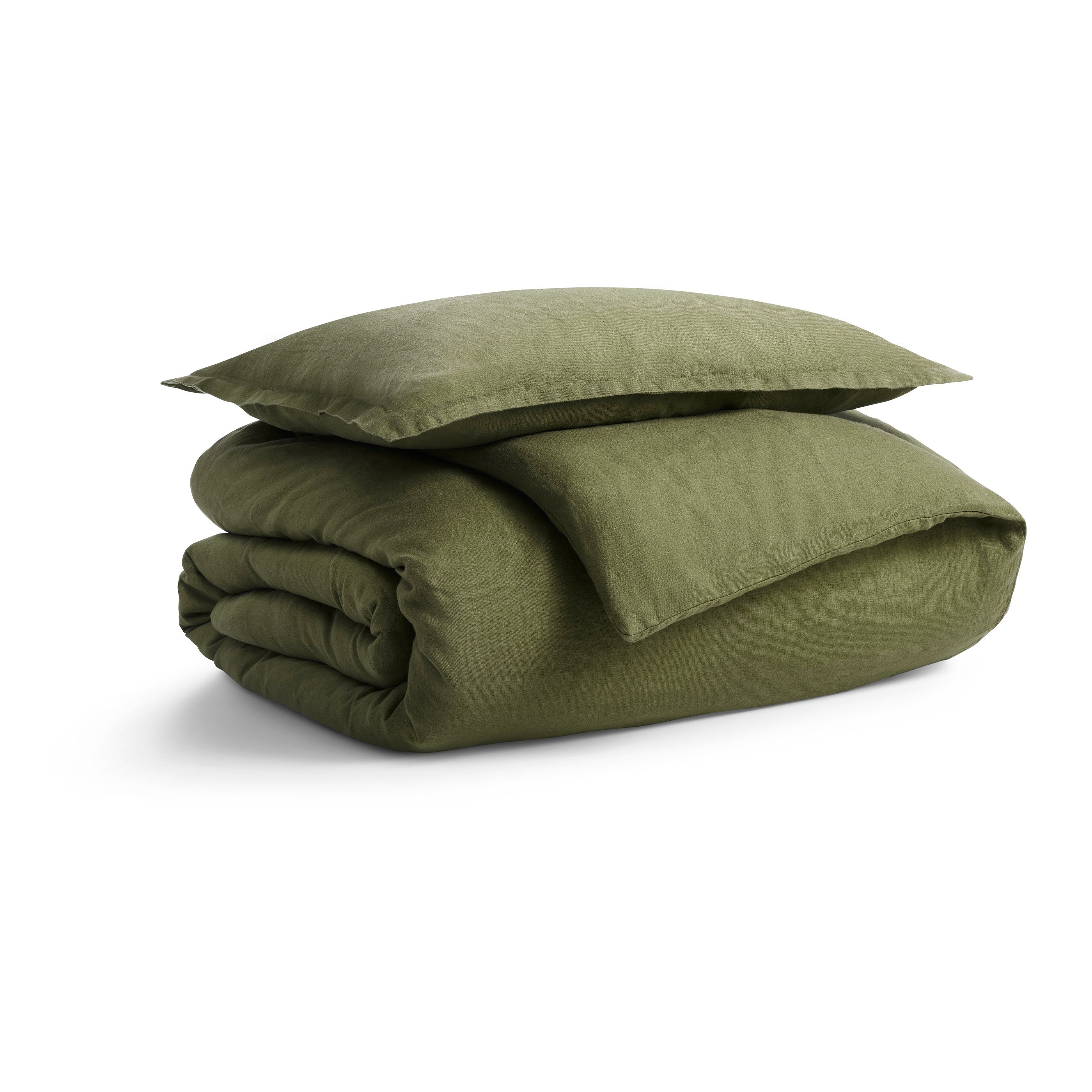 Blu Dot Stone Washed Linen Duvet Set